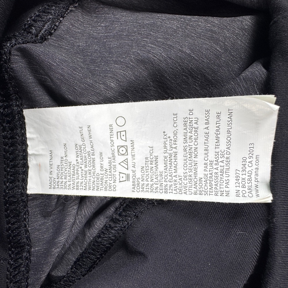 Prana Gray Wide-Leg Maternity/Active Trousers with Black Waistband - Picture 9 of 11